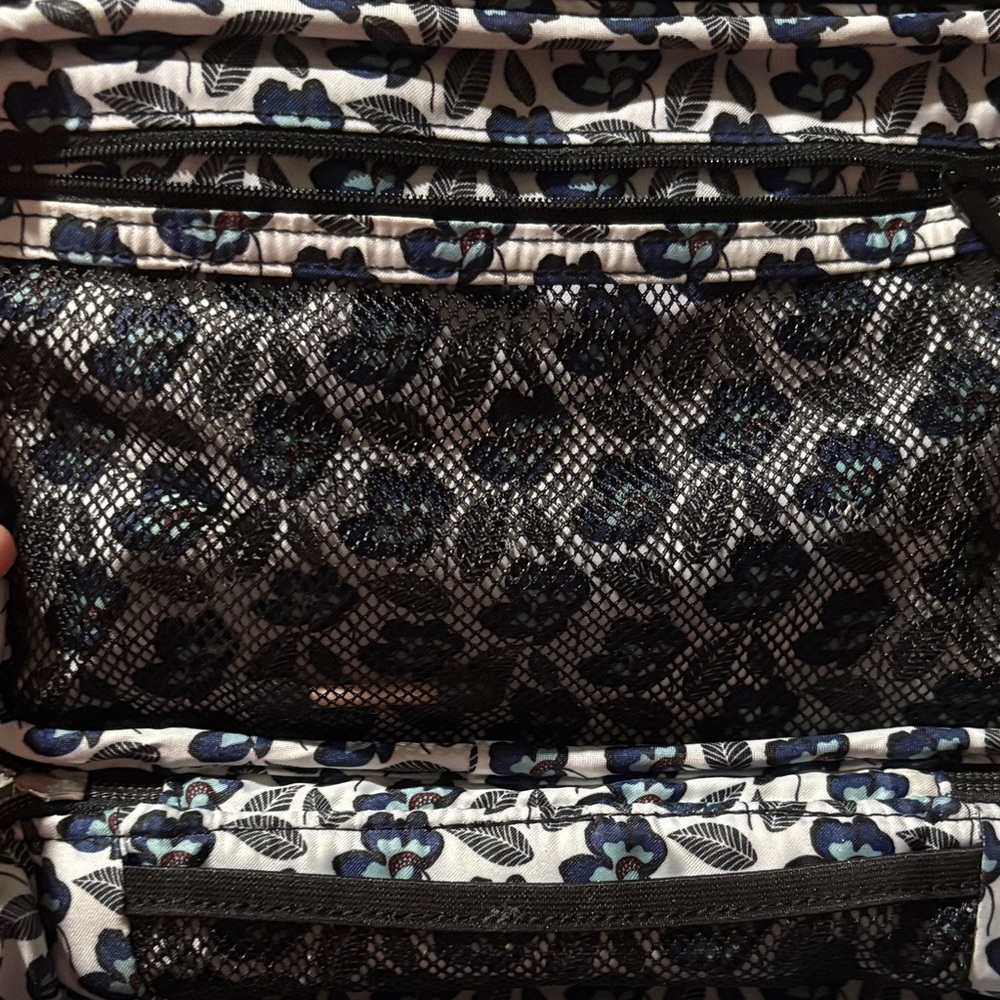 Vera Brush Up Cosmetic Bag in Bedford Plaid - Picture 6 of 8